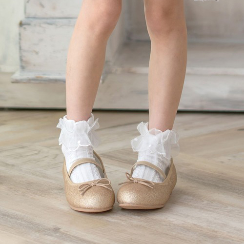 バレエシューズリボン