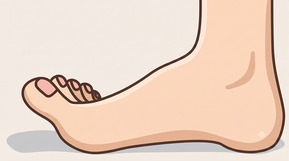 近年増えている「浮き趾（うきゆび）」って？過度に心配しすぎないで